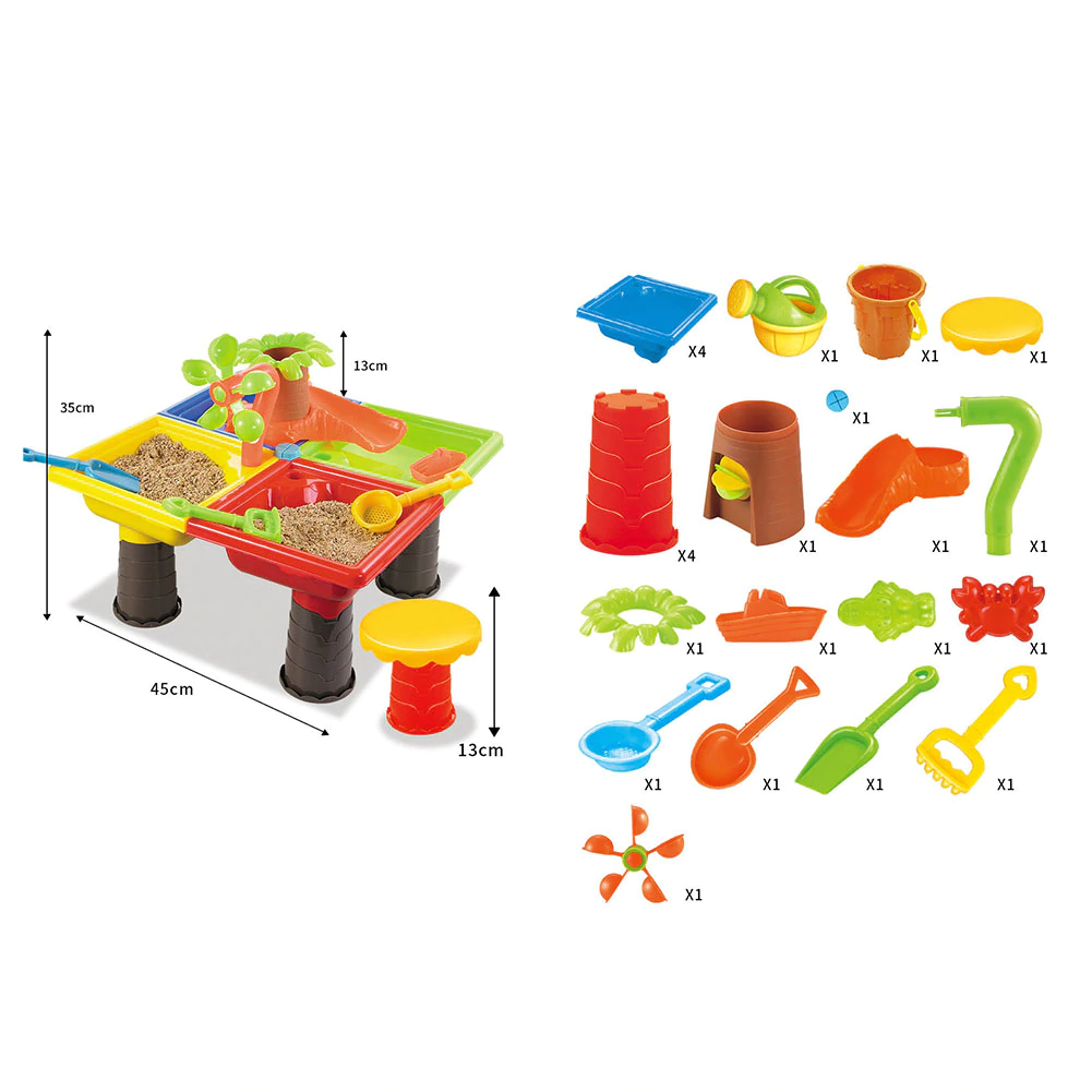 Water Play Table Activity Toy Set